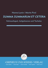 Produktbild: Summa summarum et cetera