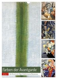 Produktbild: Farben der Avantgarde (Wandkalender 2027 DIN A3 hoch), CALVENDO Monatskalender