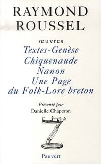 Produktbild: Oeuvres; Textes Genese, Chiquenaude, Nanon, une Page du Folk Lore