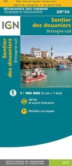 Produktbild: Sentier des Douaniers Bretagne Sud 1:110 000