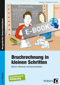 Produktbild: Bruchrechnung in kleinen Schritten 4
