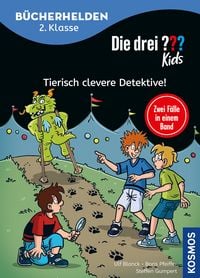 Produktbild: Die drei ??? Kids, B&uuml;cherhelden 2. Klasse, Tierisch clevere Detektive