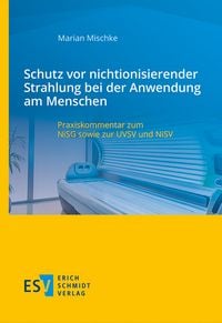 Produktbild: Schutz vor nichtionisierender Strahlung bei der Anwendung am Menschen