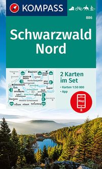 Bild vom Artikel KOMPASS Wanderkarten-Set 886 Schwarzwald Nord (2 Karten) 1:50.000 vom Autor Kompass-Karten GmbH