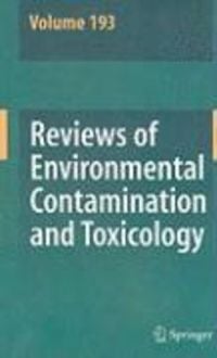Produktbild: Reviews of Environmental Contamination and Toxicology 193