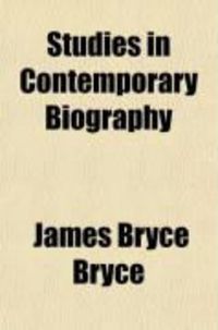 Produktbild: Studies in Contemporary Biography