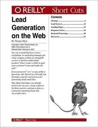 Produktbild: Lead Generation on the Web