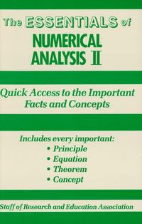 Produktbild: Numerical Analysis II Essentials