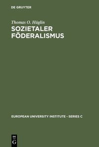 Produktbild: Sozietaler F&ouml;deralismus