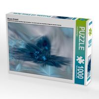 Produktbild: CALVENDO Puzzle Blaues Kristall | 1000 Teile Lege-Gr&ouml;&szlig;e 64x48cm Foto-Puzzle f&uuml;r gl&uuml;ckliche Stunden