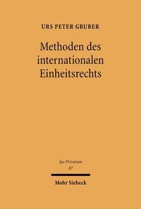 Produktbild: Methoden des internationalen Einheitsrechts