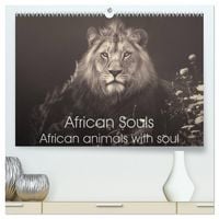 Produktbild: African Souls African animals with soul (High Quality Premium Wall Calendar 2026 DIN A2 landscape),CALVENDO 12 Month Wall Calendar