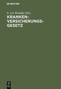 Produktbild: Krankenversicherungsgesetz