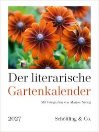 Produktbild: Der literarische Gartenkalender 2027