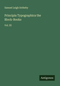 Produktbild: Principia Typographica the Block-Books