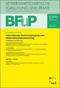Produktbild: Internationale Rechnungslegung und Unternehmensbesteuerung