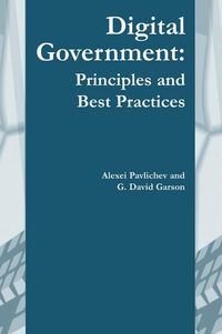 Produktbild: Digital Government: Principles and Best Practices