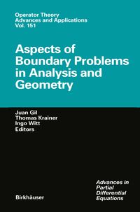 Produktbild: Aspects of Boundary Problems in Analysis and Geometry