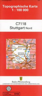 Produktbild: Stuttgart / Nord  1:100 000
