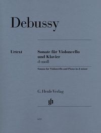 Bild vom Artikel Debussy, Claude - Violoncellosonate d-moll vom Autor Claude Debussy