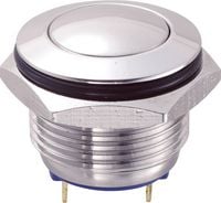 Produktbild: TRU COMPONENTS 701789 GQ16B-10/J/S Vandalismusgesch&uuml;tzter Drucktaster 48 V/DC 2 A 1 x Aus/(Ein) tastend 1 St.