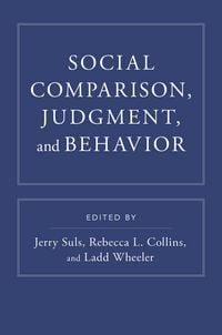Produktbild: Social Comparison, Judgment, and Behavior
