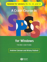 Produktbild: A Crash Course in SPSS for Windows: Updated for Versions 10, 11, 12, and 13