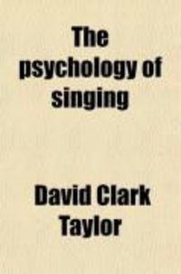 Produktbild: The Psychology of Singing