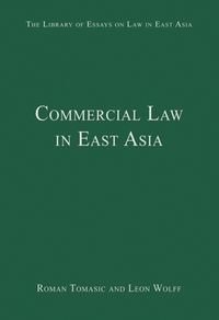 Produktbild: Wolff, L: Commercial Law in East Asia