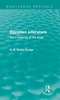 Produktbild: Egyptian Literature (Routledge Revivals)