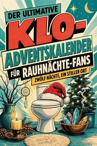 Produktbild: Der ultimative Klo-Adventskalender f&uuml;r Rauhn&auml;chte-Fans