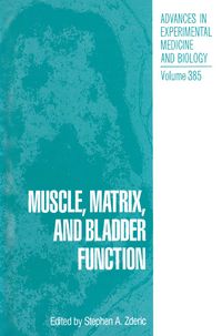 Produktbild: Muscle, Matrix, and Bladder Function