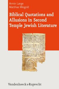 Produktbild: Biblical Quotations and Allusions in Second Temple Jewish Literature
