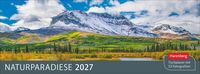 Produktbild Naturparadiese Premium-Tischplaner 2027 - Wochenkalender mit 53 Fotografien