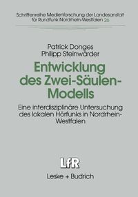 Produktbild: Entwicklung des Zwei-S&auml;ulen-Modells