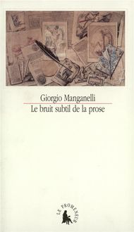 Produktbild: Le bruit subtil de la prose