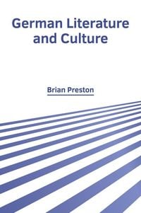 Produktbild: German Literature and Culture