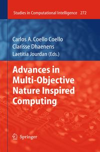 Produktbild: Advances in Multi-Objective Nature Inspired Computing