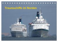 Produktbild: Traumschiffe im Norden (Tischkalender 2026 DIN A5 quer), CALVENDO Monatskalender