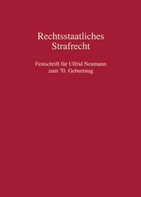 Produktbild: Rechtsstaatliches Strafrecht