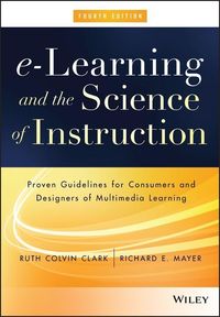 Produktbild: E-Learning and the Science of Instruction