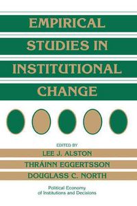 Produktbild: Empirical Studies in Institutional Change