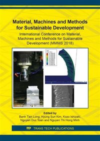 Produktbild: Material, Machines and Methods for Sustainable Development