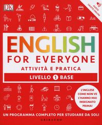 Produktbild: DK English for everyone. Livello 1&deg; base. Attivit&agrave; e pratica