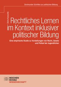 Produktbild: Rechtliches Lernen im Kontext inklusiver politischer Bildung