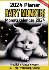 Bild vom Artikel Planer 2024 Kalender 2024 Baby Monster Lustiger Planer Süßer Tischkalender Niedliche Fantasiewesen 12-Monatskalender Geschenk Fantasie Jugendliche Tee vom Autor Millie Meik