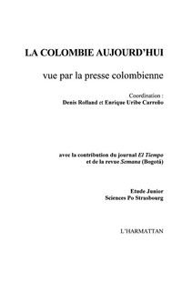 Produktbild: Colombie aujourd'hui vue par la presse colombienne
