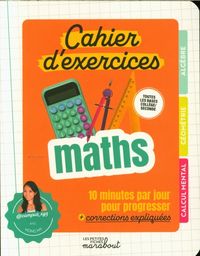 Produktbild: Maths : cahier d'exercices : toutes les bases coll&egrave;ge / seconde