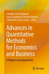 Produktbild: Advances in Quantitative Methods for Economics and Business