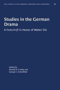 Produktbild: Studies in the German Drama